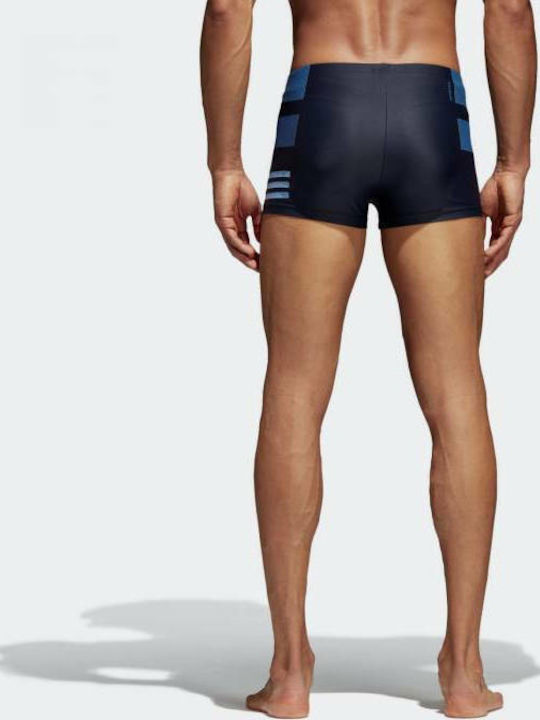 adidas Infinitex Colourblock 3 Ανδρικό Μαγιό Σορτς Navy Μπλε