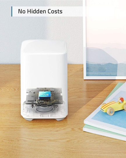 Eufy Surveillance System EufyCam 2 Pro 2 Cameras Wireless Cameras IP 4MP with Recorder NVR & Control Hub