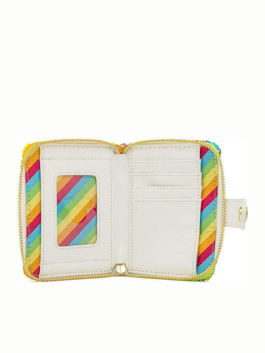 Loungefly Sequin Rainbow Παιδικό Πορτοφόλι με Φερμουάρ Disney Sequin Rainbow Zip Around