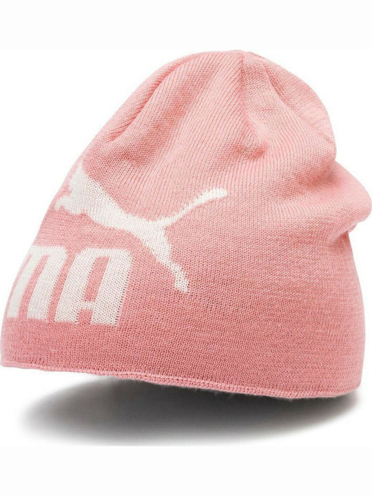Beanie Γυναικείος Σκούφος Πλεκτός σε Ροζ χρώμα