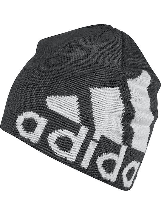 Big Log Aeroready Beanie Ανδρικός Σκούφος Πλεκτός σε Μαύρο χρώμα