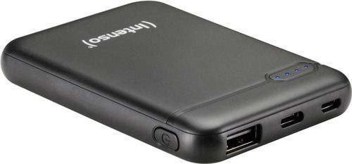 Intenso XS Power Bank 5000mAh με Θύρα USB-A και Θύρα USB-C Μαύρο