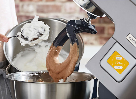 Kenwood Titanium Chef Patissier XL Stand Mixer 1400W with Stainless Mixing Bowl 7lt