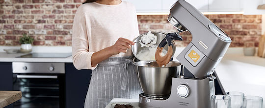 Kenwood Titanium Chef Patissier XL Stand Mixer 1400W with Stainless Mixing Bowl 7lt
