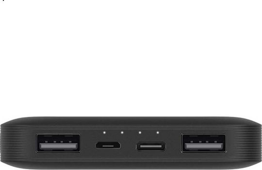 Xiaomi Redmi VXN4305GL Power Bank 10000mAh 5W με 2 Θύρες USB-A Μαύρο
