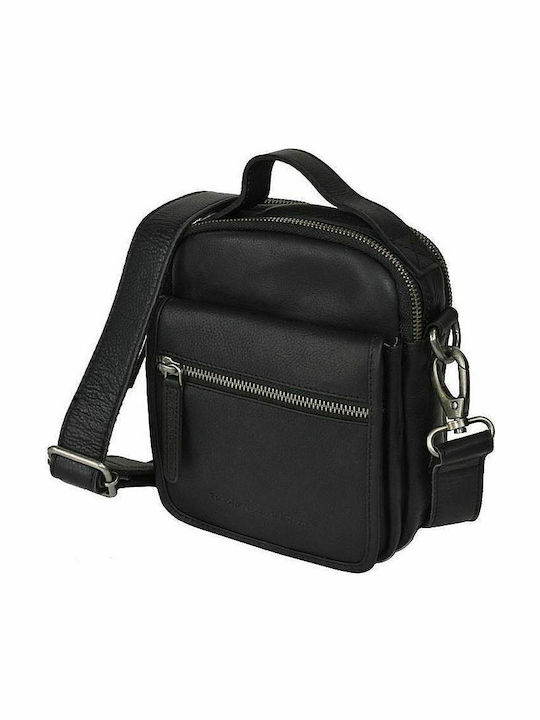 Leather Men's Bag Shoulder / Crossbody Black