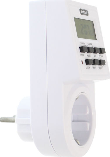 Andowl Digital Timer Socket Daily / Weekly with Random Programming Capability