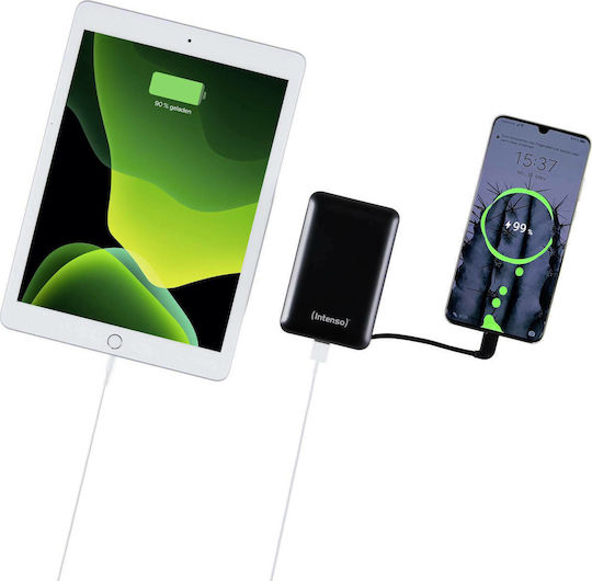 Intenso XC10000 Power Bank 10000mAh with USB-A Port and USB-C Port Black
