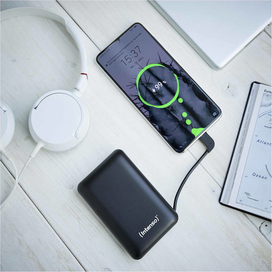 Intenso XC10000 Power Bank 10000mAh with USB-A Port and USB-C Port Black