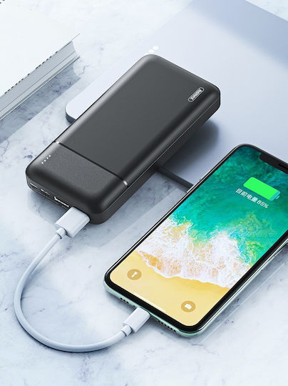 Remax RPP-166 Power Bank 20000mAh cu 2 Porturi USB-A Negru