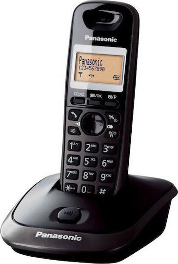Panasonic KX-TG1611 Ασύρματο Τηλέφωνο Μαύρο