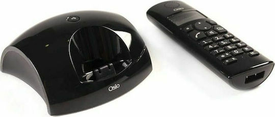 Osio OSD-8610 Telefon fără fir cu Meniu în Limba Greacă Negru