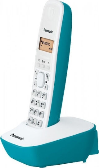 Panasonic KX-TG1611 Cordless Phone with Greek Menu White-Blue