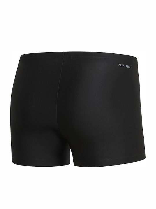 Semi 3-Stripes Ανδρικό Μαγιό Σορτς Μαύρο
