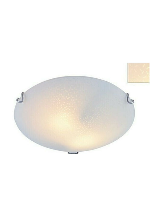 Aca Scilla Ceiling Mount Light 30cm White with Socket E27
