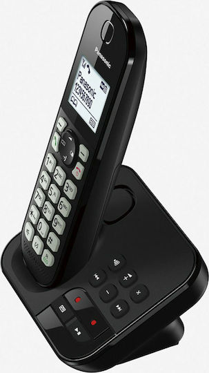 Panasonic KX-TGC462GB Ασύρματο Τηλέφωνο Duo Μαύρο