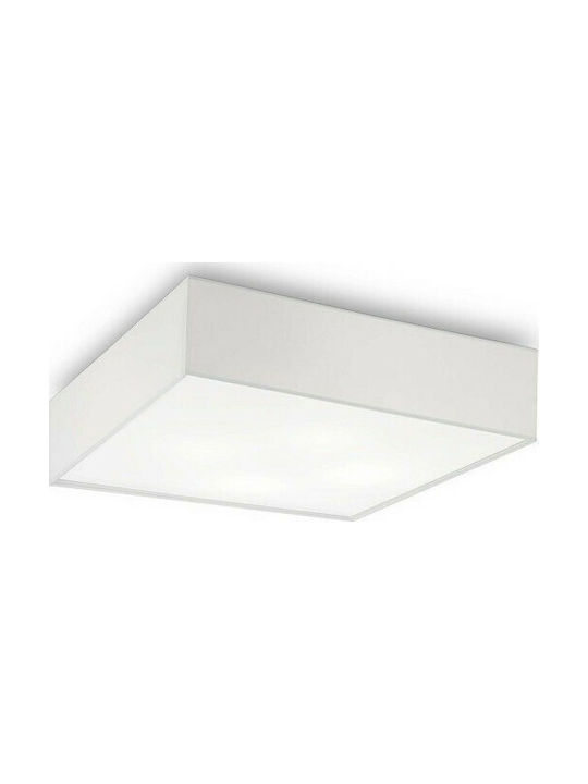 Ideal Lux Ritz Modern Metal Ceiling Light with Socket E27 50pcs White