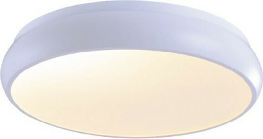 Aca Kallista Ceiling Mount Light 60cm White with Integrated LED