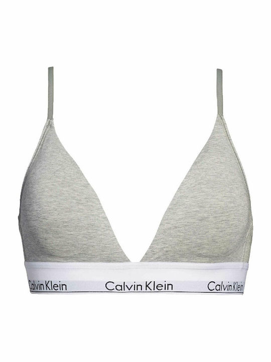Calvin Klein Women's Bralette Bra Gray
