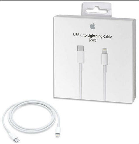 Apple USB-C to Lightning Cable 87W White 2m (MKQ42ZM/A)