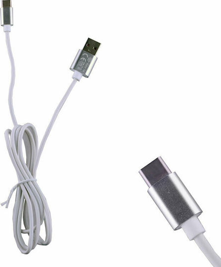 Volte-Tel USB 2.0 Kabel USB Typ-C männlich - USB-A Weiß 1,2 m