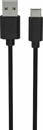 Ansmann Cablu USB 2.0 USB-C Masculin - USB-A Negru 1m 1700-0130