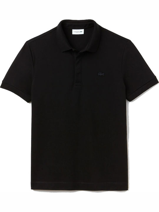 Lacoste Polo T-shirt Μαύρο