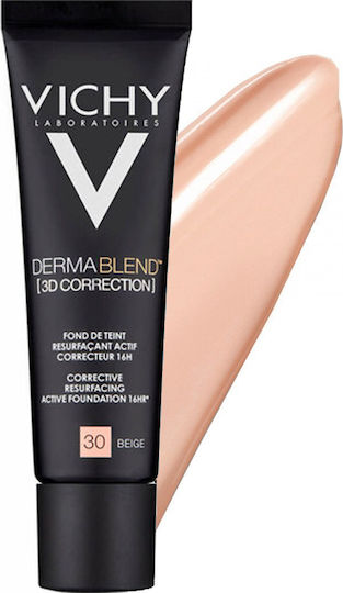 Vichy Dermablend 3D Correction Liquid Foundation 30 Beige 30ml