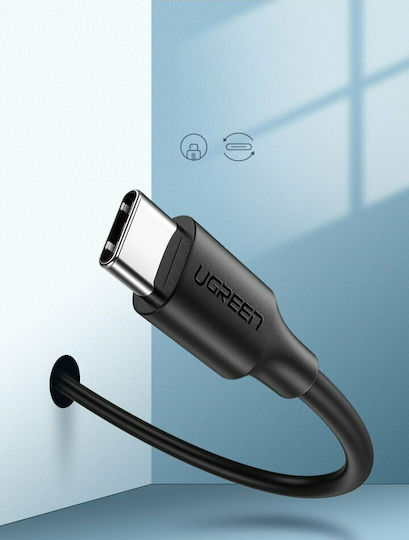 Ugreen US287 USB 2.0 Cable USB-C male - USB-A 10W Μαύρο 2m 60118