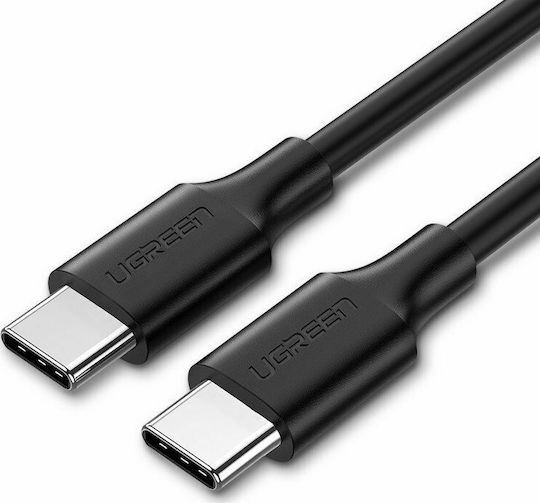 Ugreen US286 USB 2.0 Cable USB-C Male - USB-C 60W Black 0.5m 50996