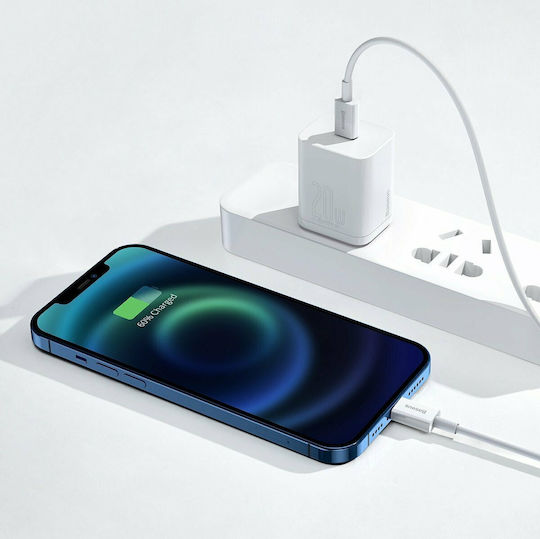 Baseus Superior USB-C to Lightning Cable 20W White 1m (CATLYS-A02)