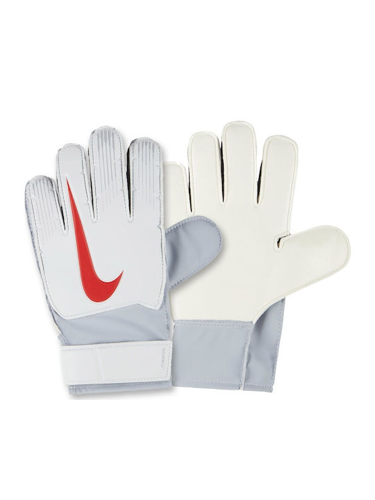 Nike Match Γάντια Τερματοφύλακα Παιδικά Λευκά