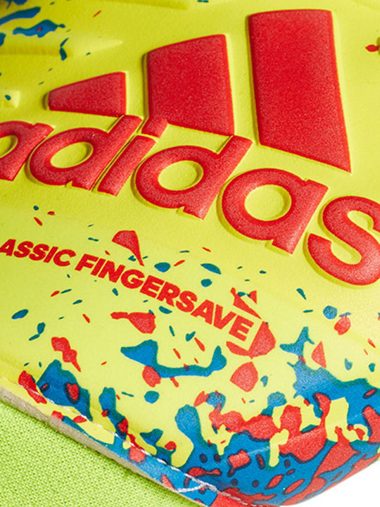 adidas Classic Pro Fingersave Γάντια Τερματοφύλακα Ενηλίκων Κίτρινα