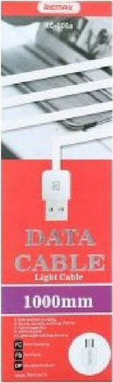 Remax RC-006a USB 2.0 Cable USB-C male - USB-A Λευκό 1m