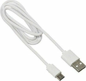 Partner Tele USB 2.0 Kabel USB-C männlich - USB-A Weiß 1m