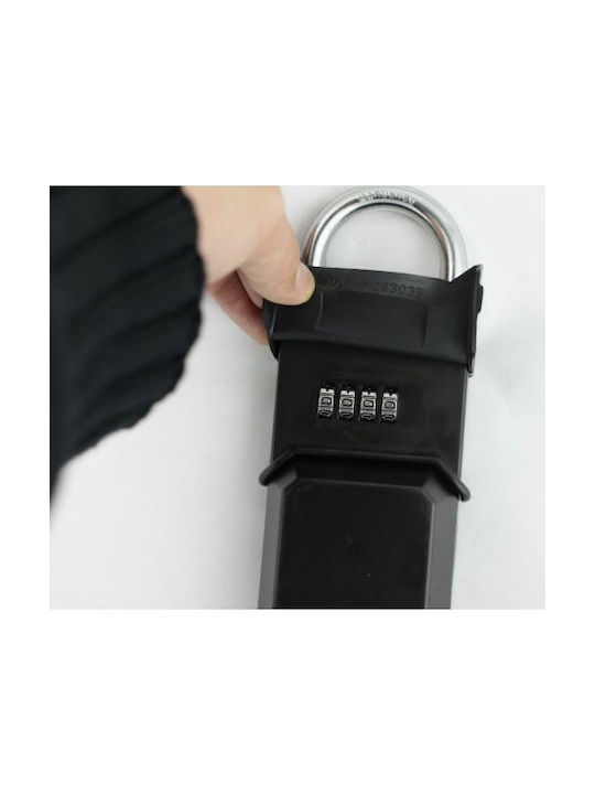 Arregui SEG021 Combination Key Holder with Horseshoe Metallic and Combination Dial 13.4x7x3.7cm