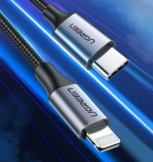 Ugreen US304 Braided USB-C to Lightning Cable 20W Black 1m (60759)