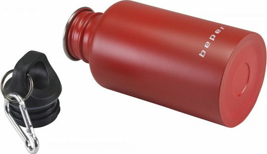 Beper Insulated Flask Bottle Thermos Stainless Steel BPA Free 500ml Red