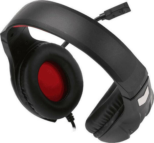 Marvo HG8928 Over Ear Gaming Headset με σύνδεση 2x3.5mm / 3.5mm Κόκκινο