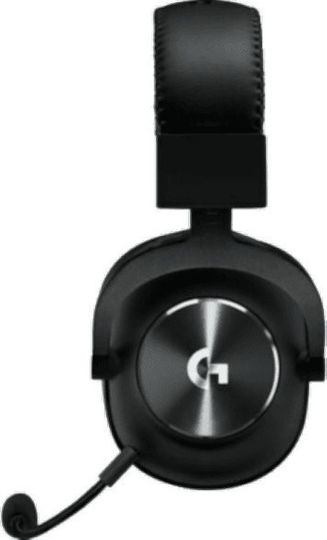 Logitech G PRO X with MIT Blue VO!CE Over Ear Gaming Headset με σύνδεση 2x3.5mm / USB