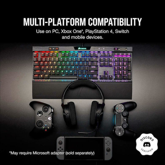 Corsair HS35 Over Ear Gaming Headset with Connection 3.5mm Green