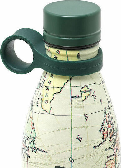 Legami Milano Hot&Cold Recyclable Thermos Bottle Stainless Steel BPA Free 800ml Beige
