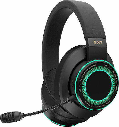 Creative SXFI Gamer Over Ear Gaming Headset με σύνδεση 3.5mm / USB