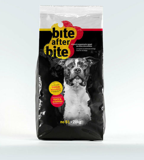 Nutripet Bite After Bite B1 20kg Trockenfutter für erwachsene Hunde mit Reis und Fleisch