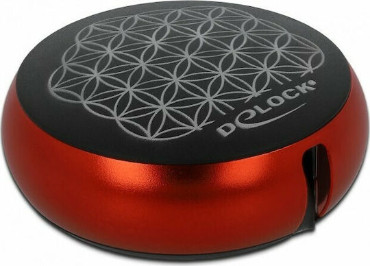 DeLock Ausziehbar USB 2.0 Kabel USB-C männlich - USB-A Schwarz 0.92m (85819)