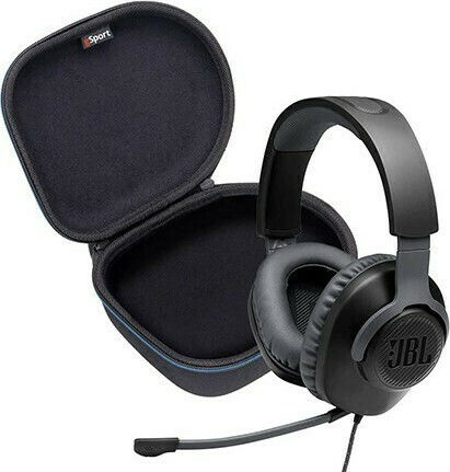 JBL Quantum 100 Over Ear Gaming Headset with Connection 3.5mm