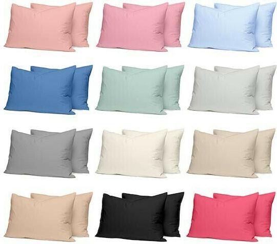 Sunshine Cotton Feelings 151 Σεντόνι Ημίδιπλο με Λάστιχο 120x200+30εκ. 106 Light Grey