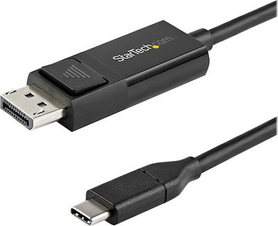 StarTech USB 2.0 Cable USB-C male - DisplayPort male Black 2m (CDP2DP2MBD)