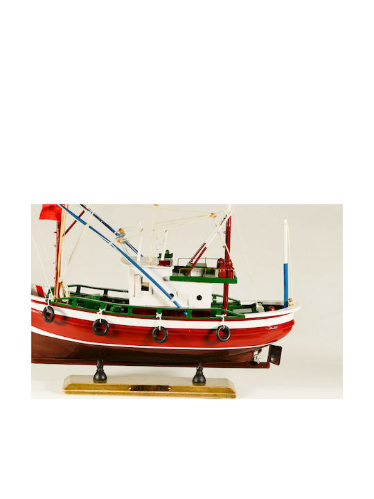 Fishboat Christmas Boat Wooden 42x31cm