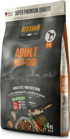 Belcando Adult Multi-Croc 4kg Dry Food Grain-Free for Adult Dogs with Rice